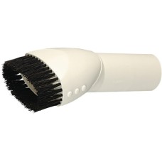 Makita Universal-Rundbürste mit drehbarem Kopf, Staubsauger-Bürste(weiß, für Akku-Handstaubsauger)