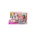 Mattel Barbie 2-in-1 Krankenwagen Spielset, Spielfahrzeug