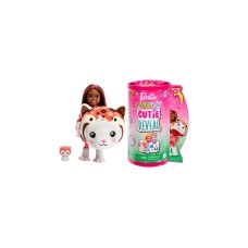 Mattel Barbie Cutie Reveal Chelsea Costume Cuties Serie - Kitty Red Panda, Puppe