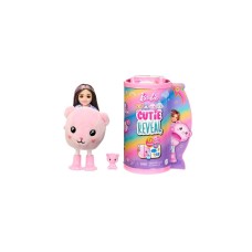 Mattel Barbie Cutie Reveal Chelsea Cozy Cute Serie - Teddybär, Puppe
