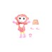 Mattel Barbie Cutie Reveal Chelsea Jungle Series - Affe, Puppe