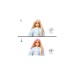 Mattel Barbie Cutie Reveal Cozy Cute Serie - Lämmchen, Puppe