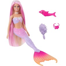 Mattel Barbie Dreamtopia Meerjungfrauen-Puppe 1(mit Farbwechsel)