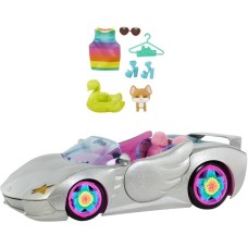 Mattel Barbie Extra Glitzer-Cabrio, Spielfahrzeug