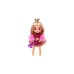 Mattel Barbie Extra Mini Puppe mit goldener Krone (blond)