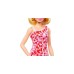 Mattel Barbie Fashionistas-Puppe mit blondem Pferdeschwanz und Blumenkleid