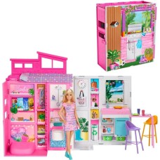 Mattel Barbie Ferienhaus Spielset, Kulisse