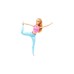 Mattel Barbie Made to Move mit pinken Sportoberteil und blauer Yogahose, Puppe
