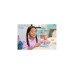 Mattel Barbie Made to Move mit pinken Sportoberteil und blauer Yogahose, Puppe