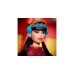 Mattel Barbie Signature Mond-Neujahr Puppe mit roter Blumen-Robe