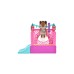 Mattel Barbie Skipper Babysitters Inc. Hüpfburg mit Skipper, Kleinkind und Zubehör, Kulisse