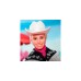Mattel Barbie The Movie - Ken-Sammelpuppe mit schwarzem Cowboy-Outfit