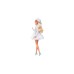 Mattel Barbie The Movie - Margot Robbie als Barbie: Puppe mit blau-kariertem Outfit
