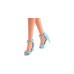 Mattel Barbie The Movie - Margot Robbie als Barbie: Puppe mit blau-kariertem Outfit