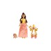 Mattel Disney Prinzessin Belles Teewagen, Spielfigur