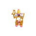 Mattel Disney Prinzessin Belles Teewagen, Spielfigur