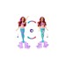 Mattel Disney Prinzessin Hair Feature - Ariel, Spielfigur