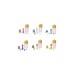 Mattel Disney Prinzessin Small Dolls Royal Color Reveal Sortiment Welle 1, Spielfigur(sortierter Artikel)