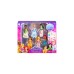 Mattel Disney Prinzessin Small Dolls Teeparty 6er-Pack, Spielfigur