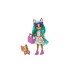 Mattel Enchantimals Baby Tierfreunde Crizia Corgi & Show, Puppe