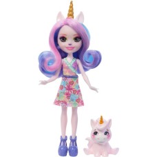 Mattel Enchantimals Ulia Unicorn, Puppe
