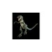 Mattel Jurassic World Hammond Collection - Velociraptor Blue, Spielfigur