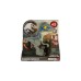 Mattel Jurassic World Mega Roar Velociraptor Blue, Spielfigur