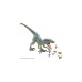 Mattel Jurassic World Riesendino Velociraptor Blue, Spielfigur