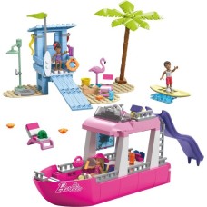 Mattel MEGA Barbie Traum-Boot, Konstruktionsspielzeug