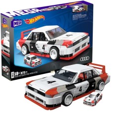 Mattel MEGA Hot Wheels Collector Audi 90 Quattro IMSA GTO, Konstruktionsspielzeug(Maßstab 1:24)
