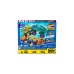 Mattel MEGA Hot Wheels Monster Trucks Mega-Wrex Knochen Crash Stuntbahn, Konstruktionsspielzeug