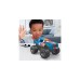 Mattel MEGA Hot Wheels Smash-und-Crash Race Ace Monster Truck, Konstruktionsspielzeug