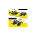 Mattel MEGA Hot Wheels Smash-und-Crash Race Ace Monster Truck, Konstruktionsspielzeug