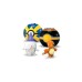 Mattel MEGA Pokémon 4 Feuer-Typ Pokémon Sets, Konstruktionsspielzeug