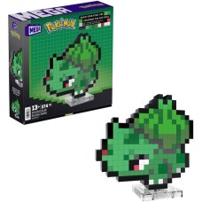 Mattel MEGA Pokémon Bisasam Pixel Art, Konstruktionsspielzeug