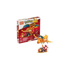 Mattel MEGA Pokémon Glumanda Evolution Set, Konstruktionsspielzeug