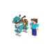 Mattel Minecraft Armored Horse and Steve, Spielfigur