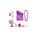 Mattel Monster High Clawdeen Wolfs Schlafzimmer, Kulisse