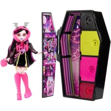 Mattel Monster High Skulltimates Secrets Serie 3 - Draculaura, Puppe