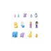 Mattel Polly Pocket Mama & Joey Kangaroo Tasche, Spielfigur