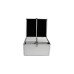 MediaRange CD/DVD-Koffer 300-fach(silber, Retail)
