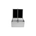 MediaRange CD/DVD-Koffer 300-fach(silber, Retail)
