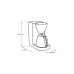 Melitta Enjoy Therm, Filtermaschine(weiß)
