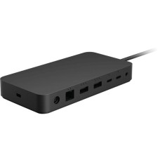 Microsoft Surface Thunderbolt 4-Dock, Dockingstation(schwarz, USB-C, USB-A, Thunderbolt 4)