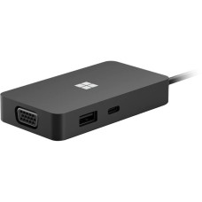 Microsoft USB-C Travel Hub, Dockingstation(schwarz)