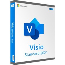 Microsoft Visio Professional 2021, Office-Software(Englisch, Keycard)