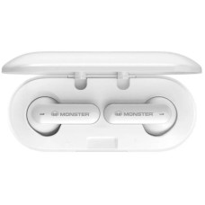 Monster SuperSlim AirLinks, Kopfhörer(weiß, Bluetooth, USB-C)