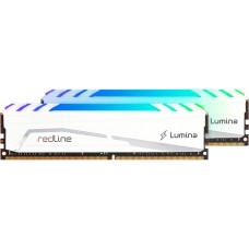 Mushkin DIMM 32 GB DDR4-3200 (2x 16 GB) Dual-Kit, Arbeitsspeicher(weiß, MLB4C320EJJP16GX2, Redline Lumina White, INTEL XMP)