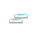Mushkin DIMM 32 GB DDR4-3200 (2x 16 GB) Dual-Kit, Arbeitsspeicher(weiß, MLB4C320EJJP16GX2, Redline Lumina White, INTEL XMP)