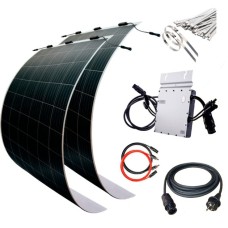 MyVoltaics Balkonkraftwerk MyUltraleicht - doppelte Power, 610 Watt(0% MWST, 2x 310W, für Gitter-Balkone)
